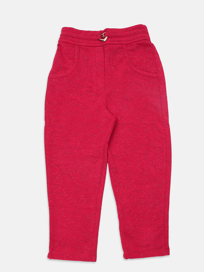 Ziama Girls Stylish Milange Capri-Rani