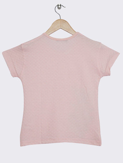Pampolina Girls Floral Printed Top -Pink