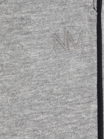 Nins Moda Full Length Side Tape Detailing Track Pants - Grey